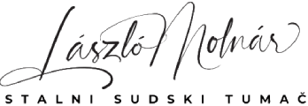 Laszló Molnár - Stalni sudski tumač za mađarski i hrvatski jezik